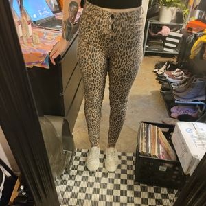 Leopard Print Pants